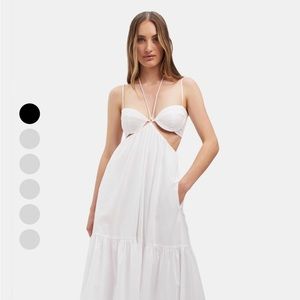 Bardot white dress brand new with tags